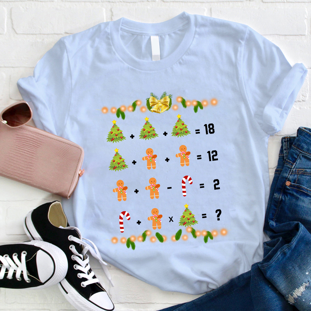 Christmas Math T-Shirt