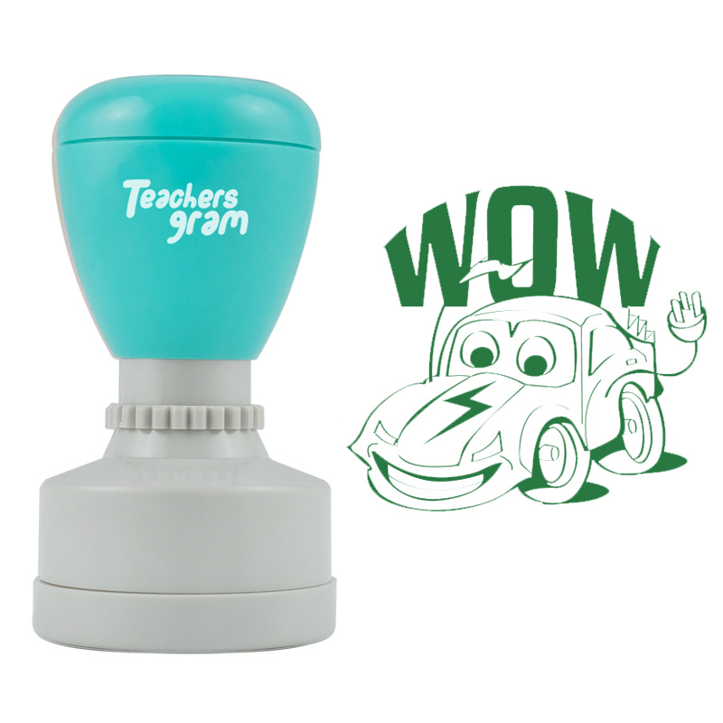 Wow Auto Lehrer Stempel