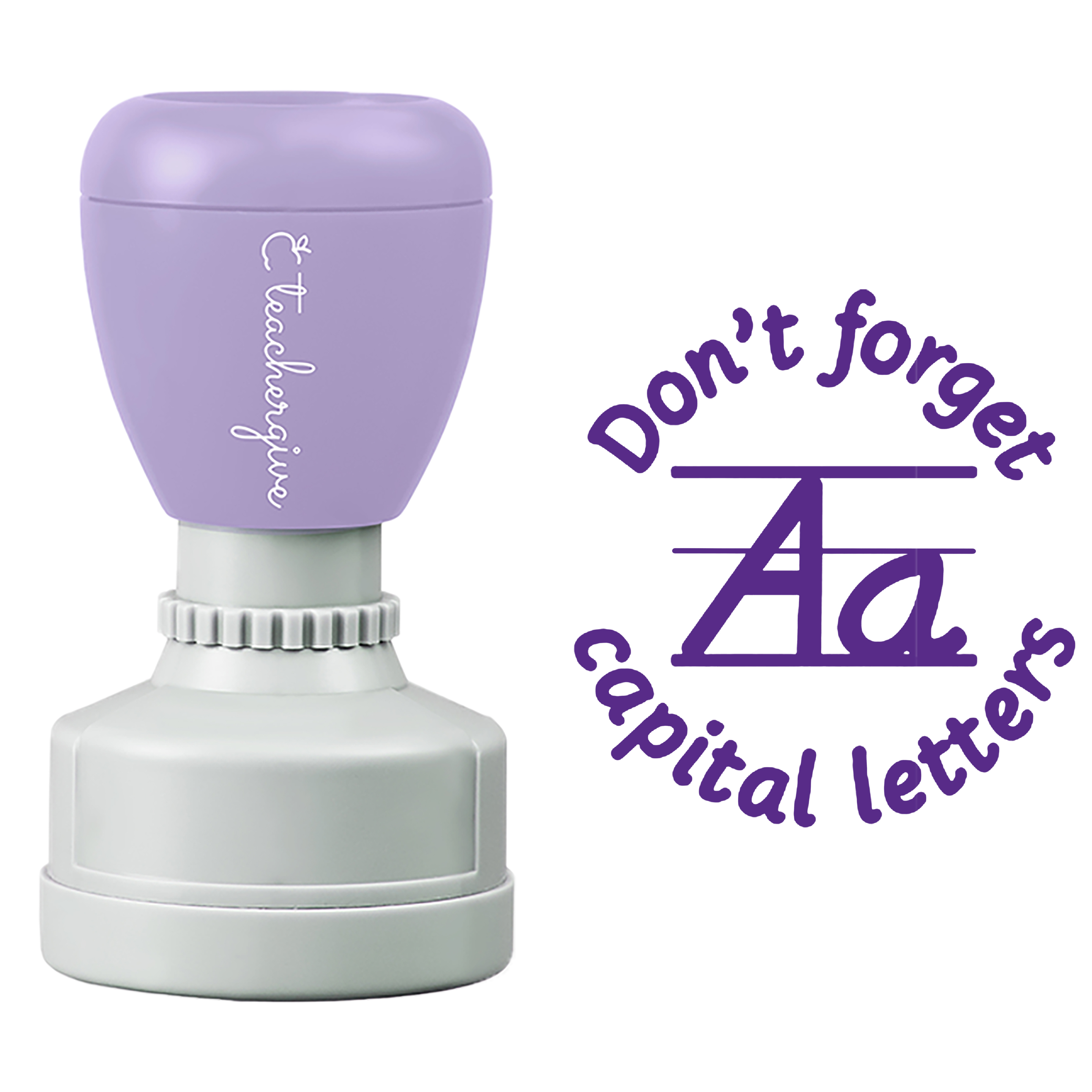 Capital Letters Stamp