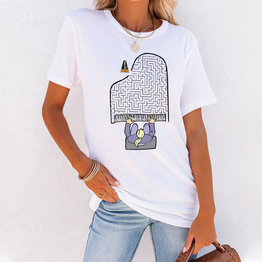 A Teacher Playing The Piano T-Shirt