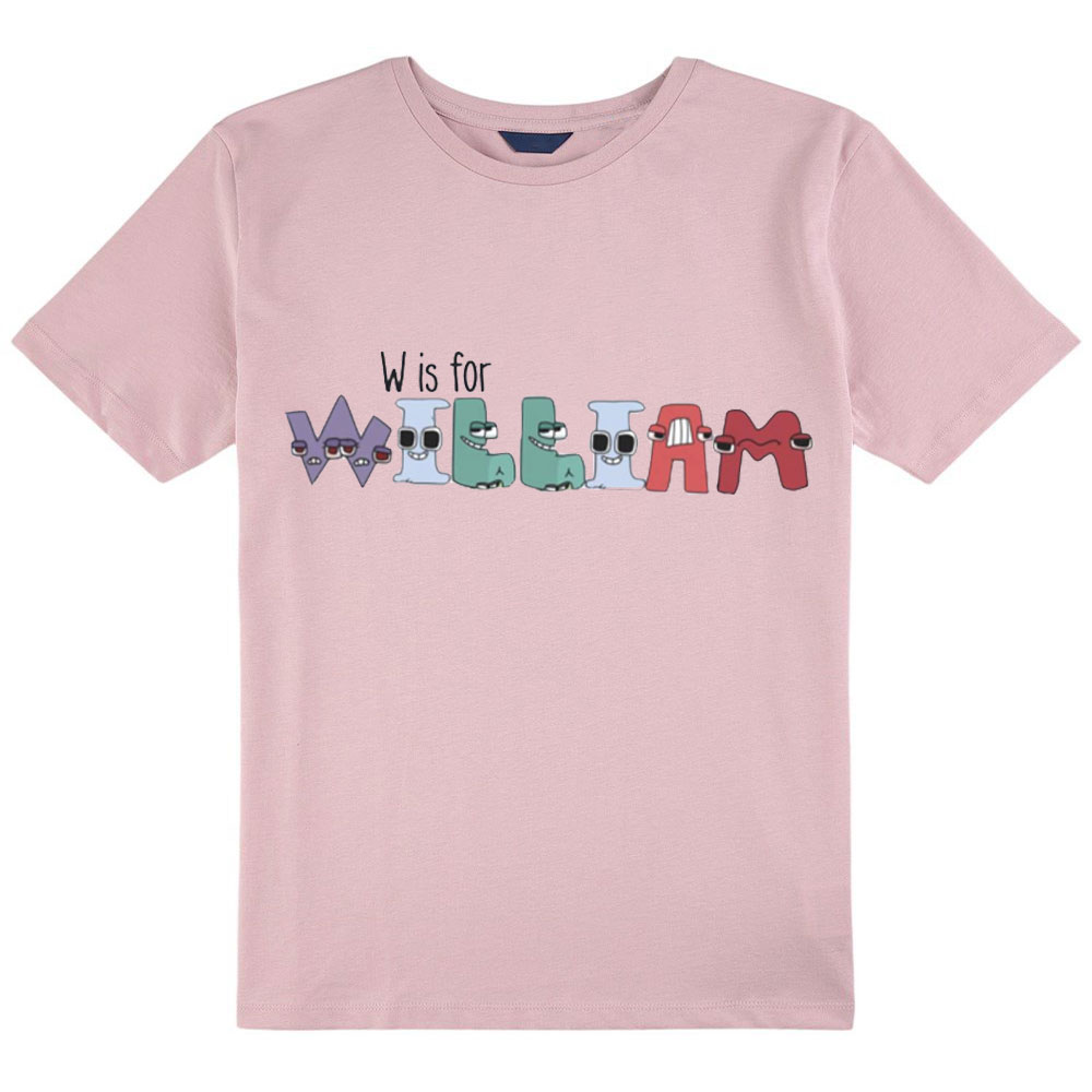 Personalized Funny Letters Kids T-Shirt