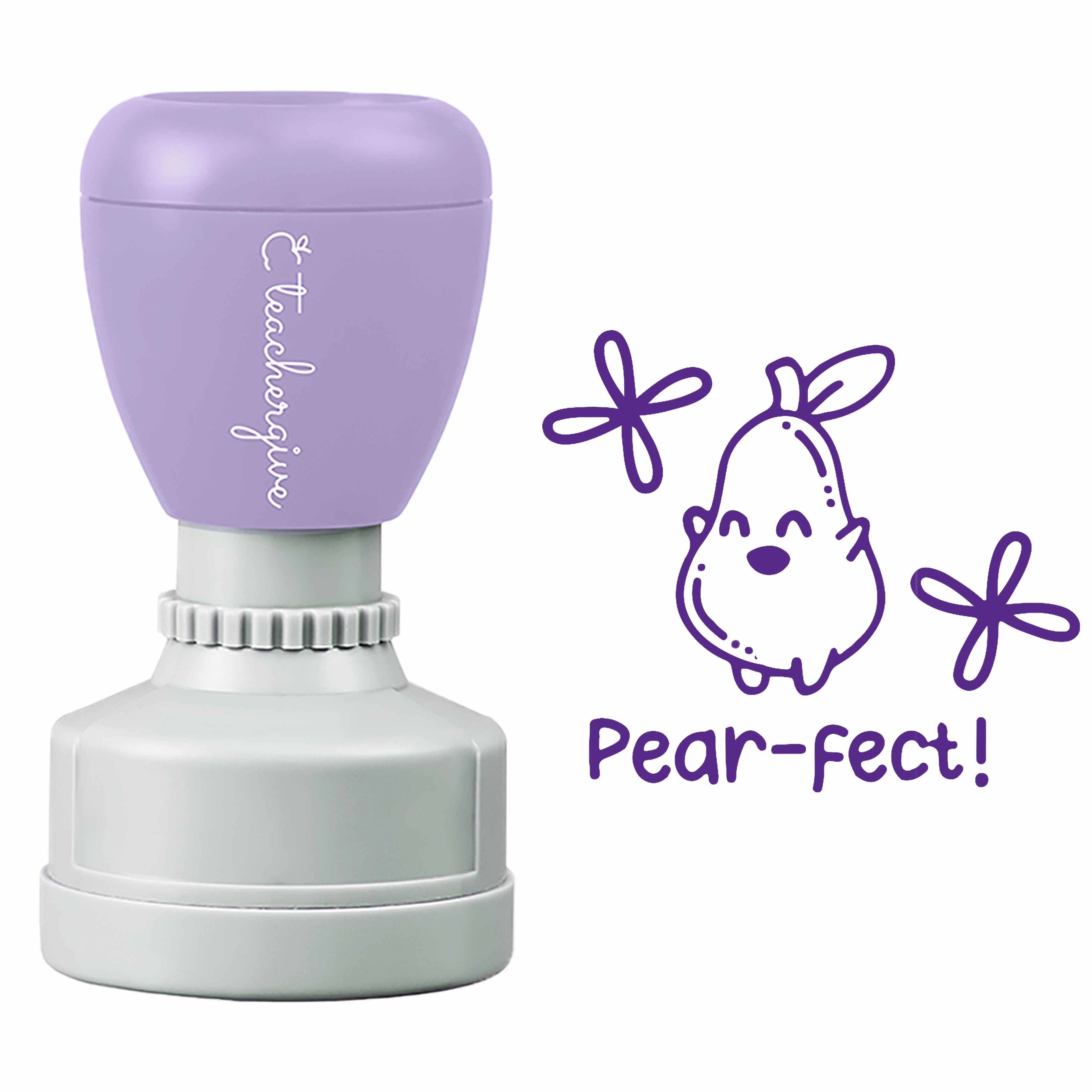 Pear-fect Work Stamp