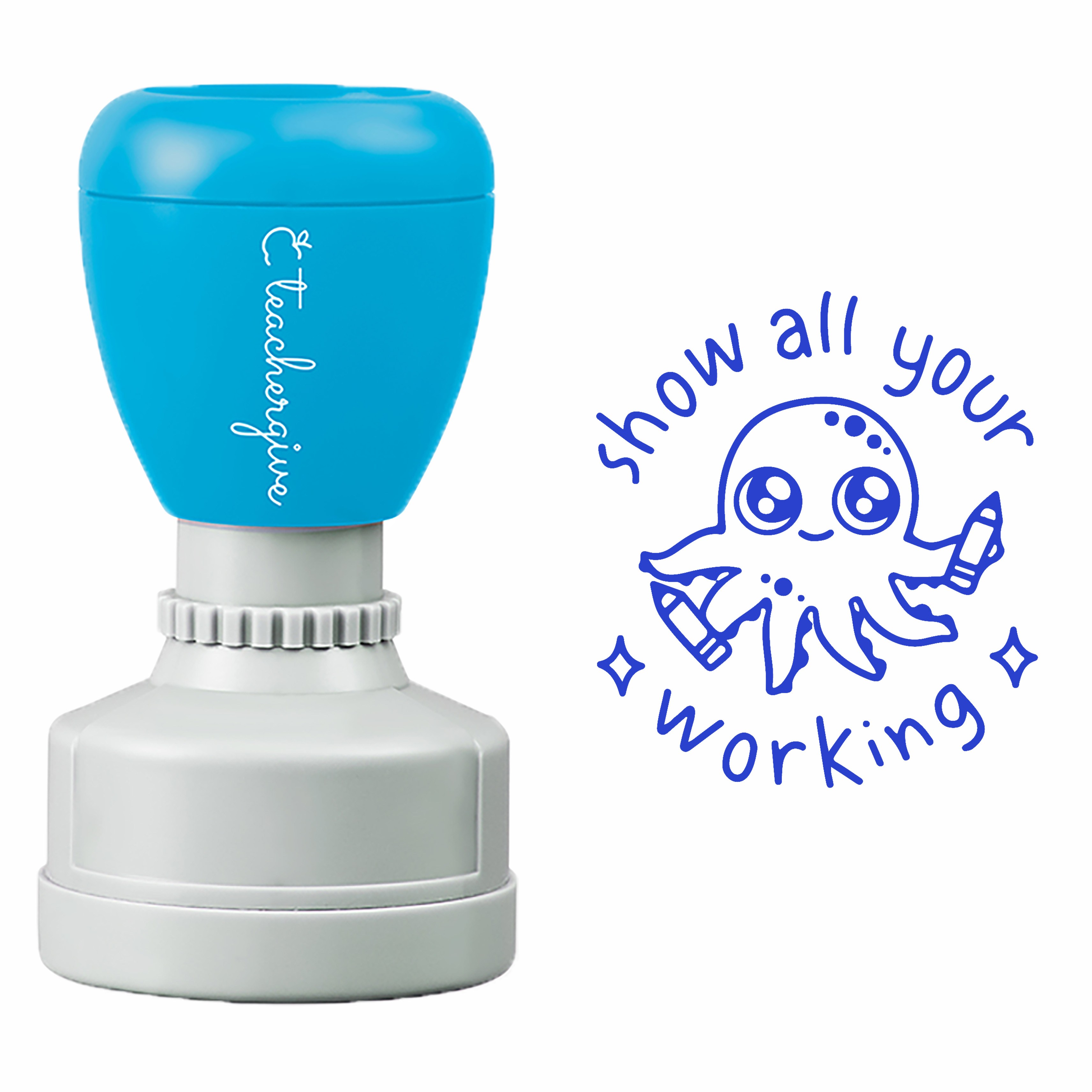 Show All Your Working Stamp