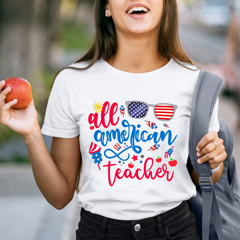 All American Teacher T-Shirt