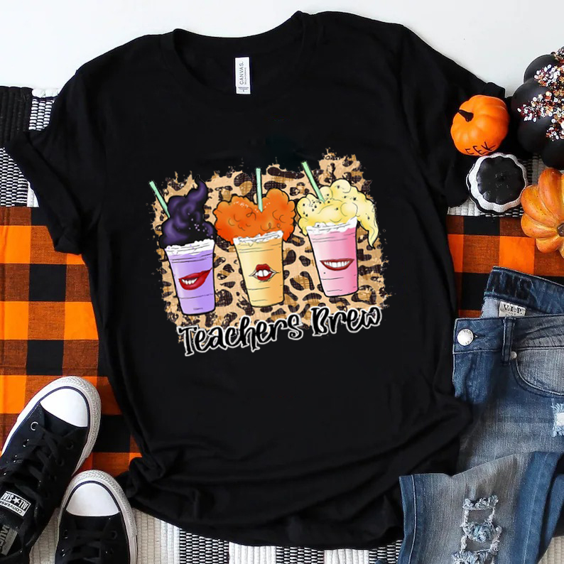 Teachers Brew Halloween T-Shirt