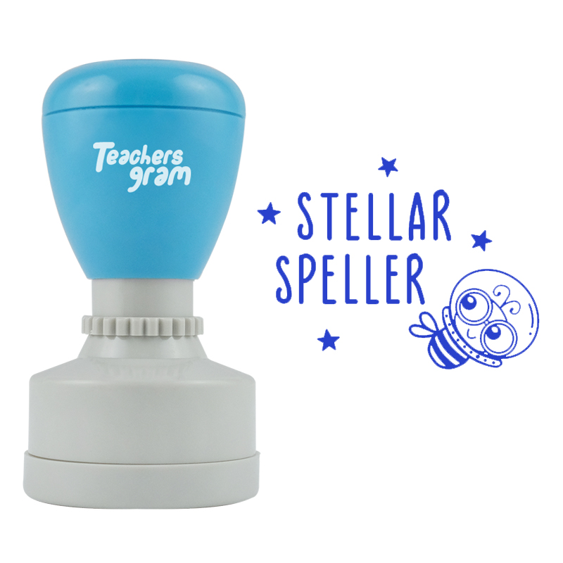 Steller Speller Lehrer Stempel