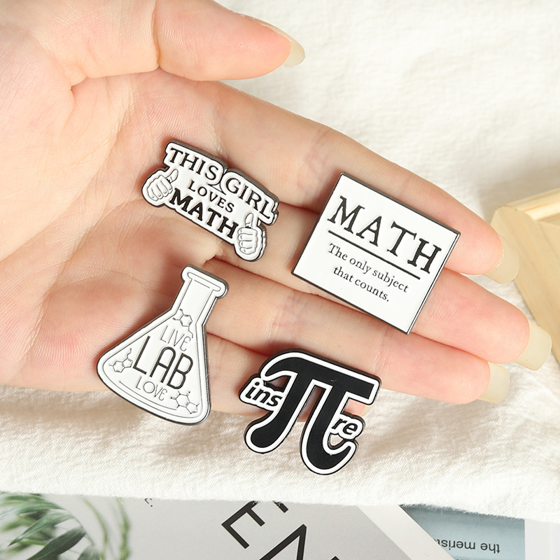 Math And Chemistry Pin Set