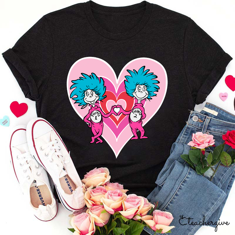 Love Will Always Surround You Teacher T-Shirt