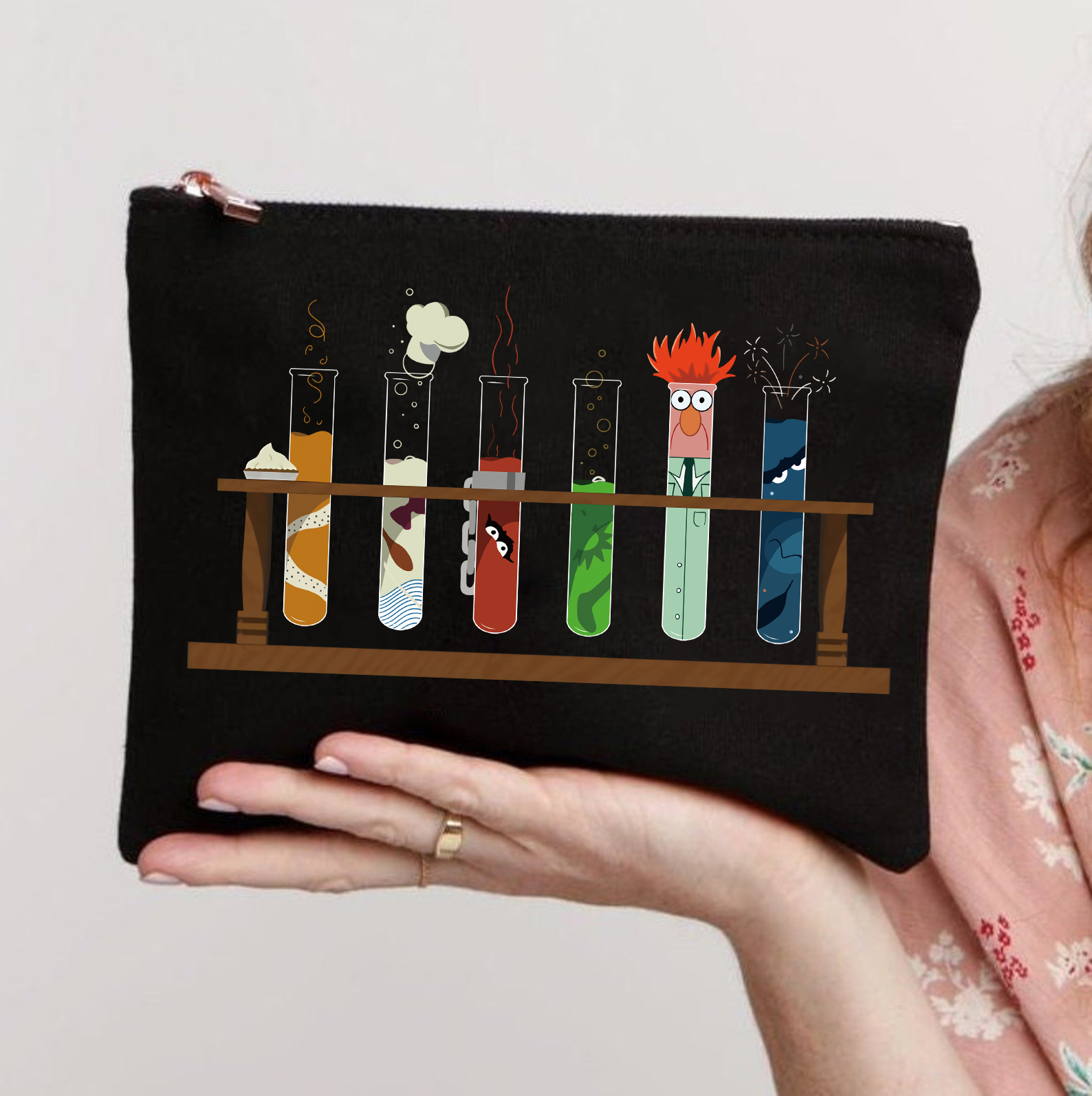 Muppet Wissenschaft Lehrer Schminktasche