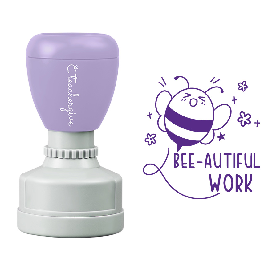 Bee-Autiful Work Stamp
