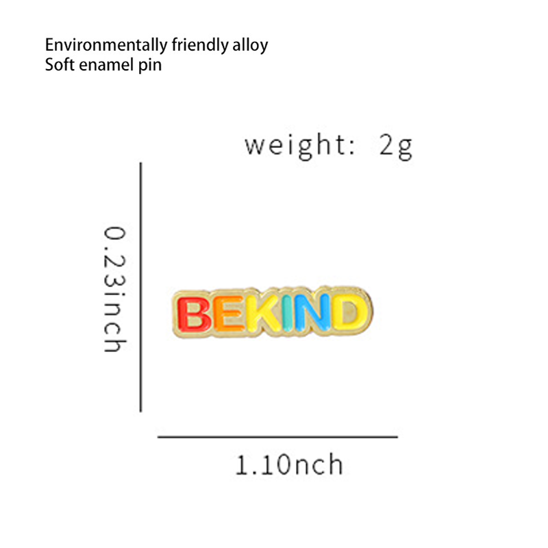 Be Kind To Each Other Pin