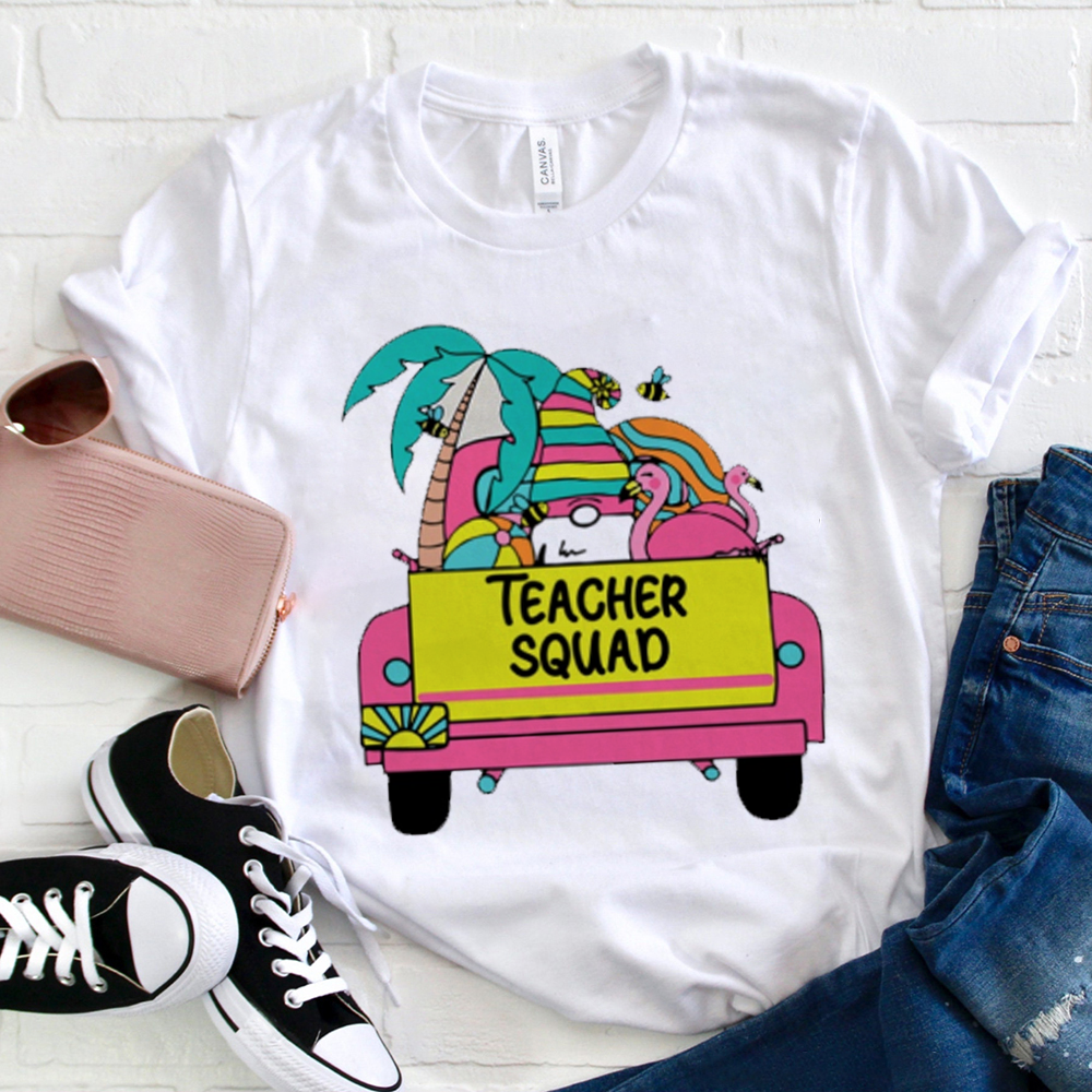 Teacher Squad Car T-Shirt