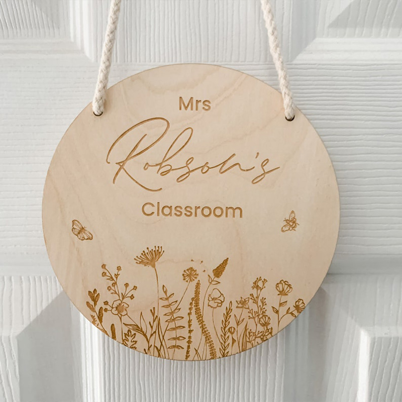 Personalized Teacher's Appreciation Classroom Door Sign