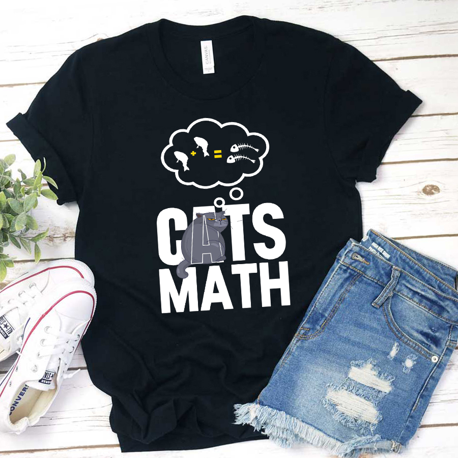 Cats Math T-Shirt