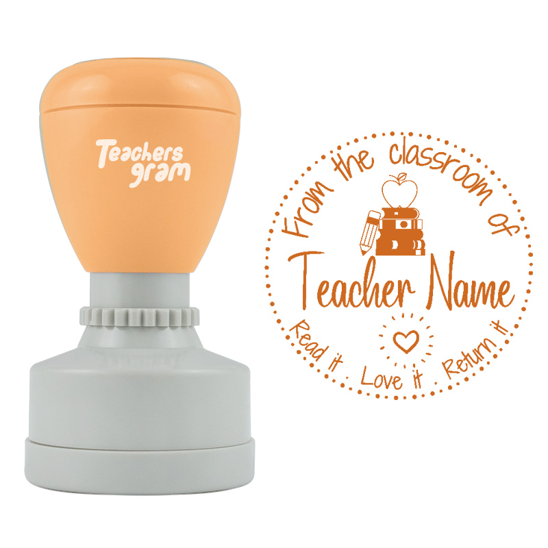 Personalized From The Classroom Stamp