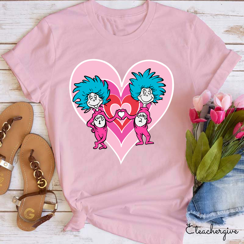 Love Will Always Surround You Teacher T-Shirt