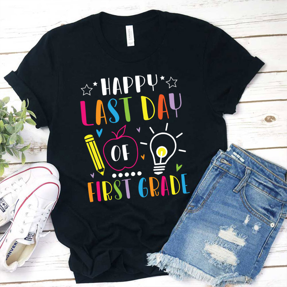 Personalized Happy Last Day T-Shirt