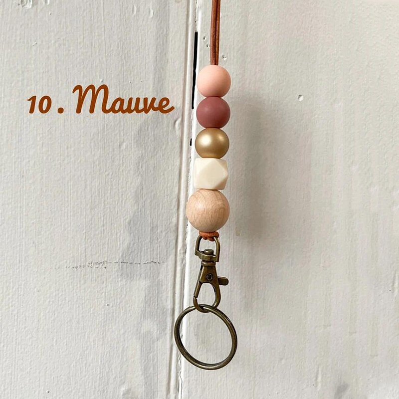 Colorful Beaded Lanyard