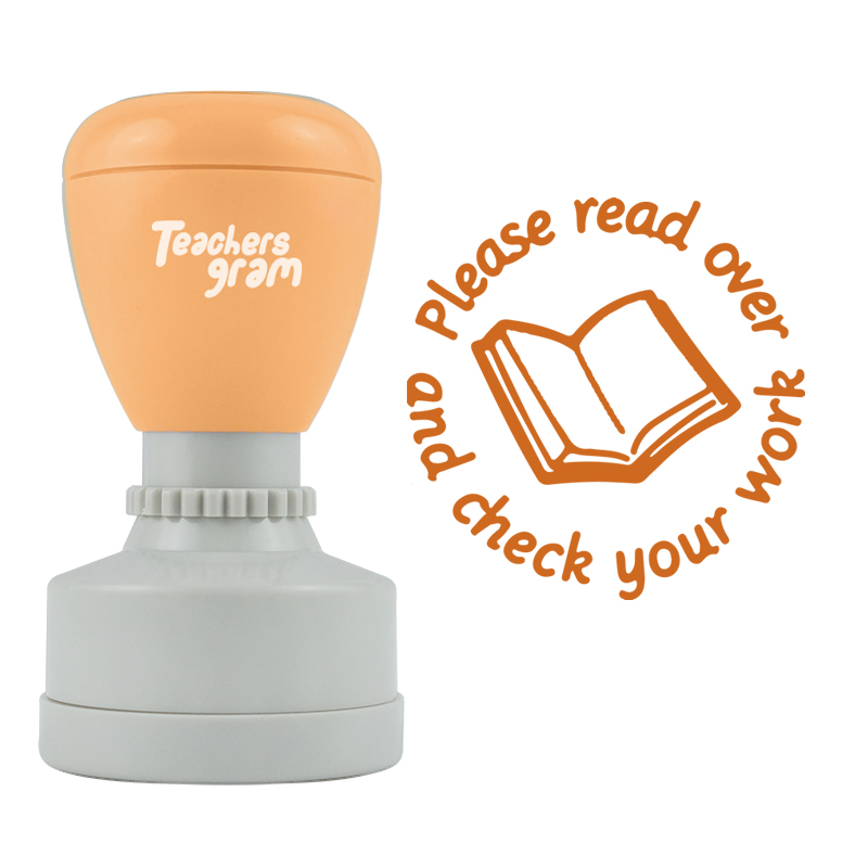 Please Read Over Stamp