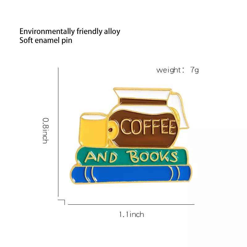 Coffee Pot Fashion Pin