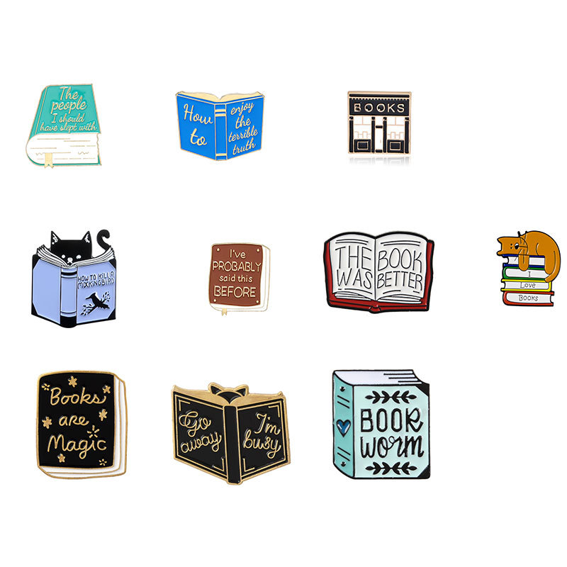 Bücher Serie Pin-Set