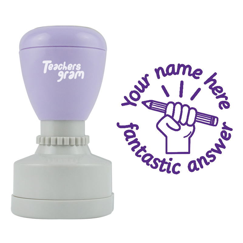 Personalized Fantastic Answer Stamp