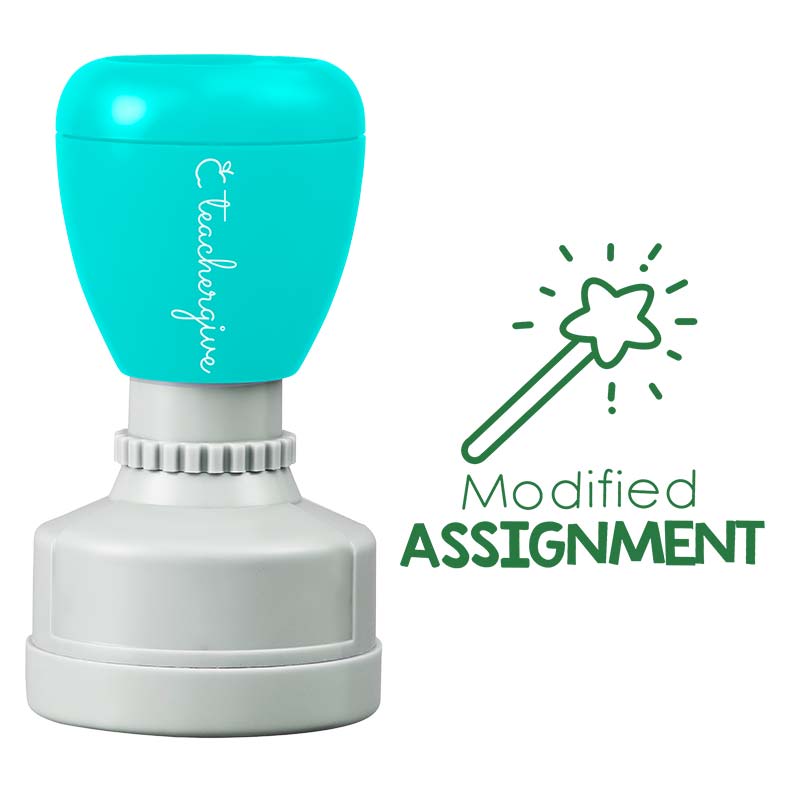 Modified Assignment Teacher Stamp