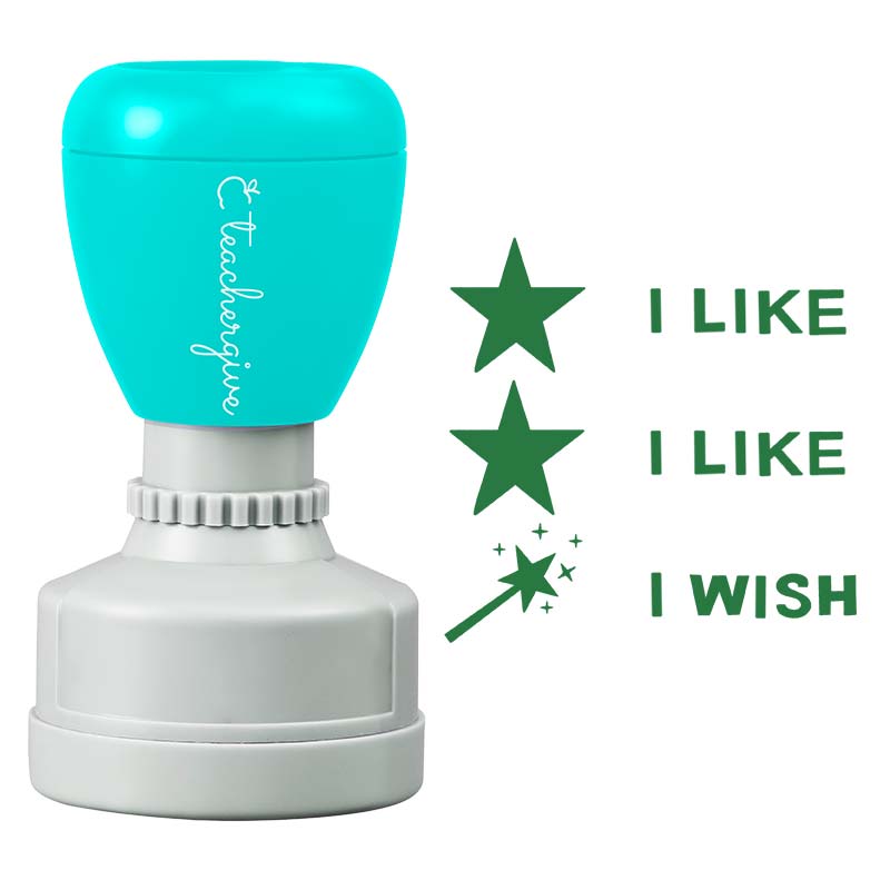 I like I Like I Wish Teacher Stamp
