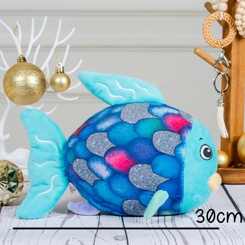 Personalized Rainbow Fish Teacher Plush Toy