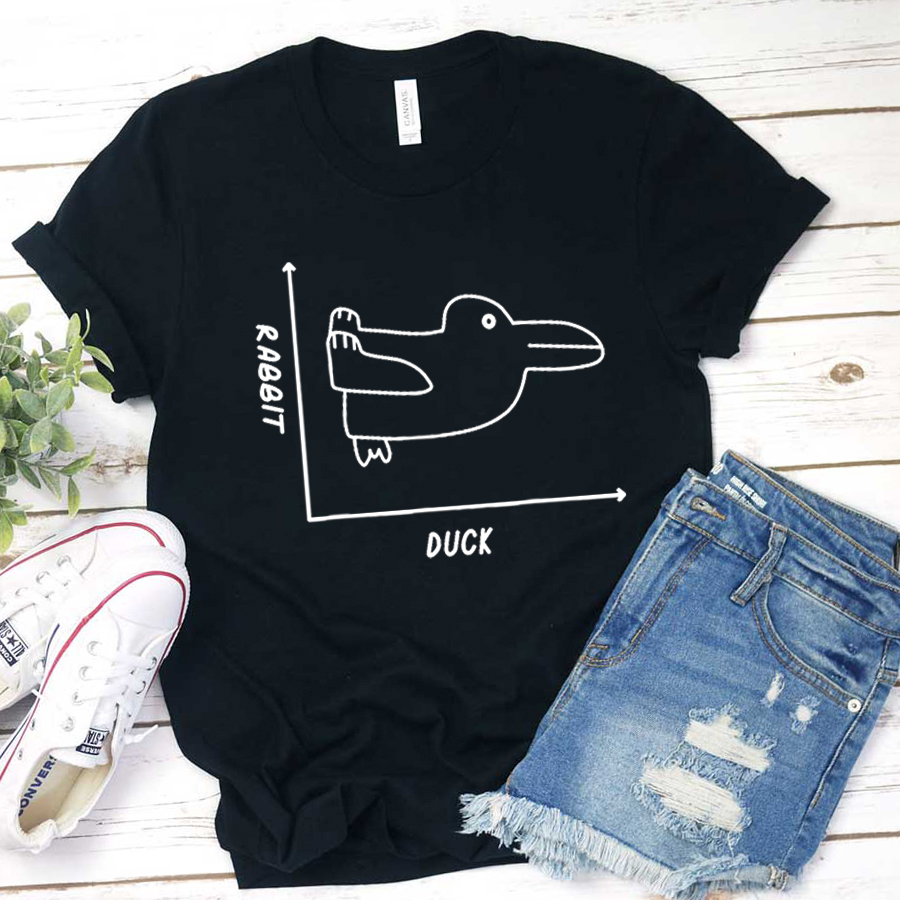 Duck Rabbit Graph T-Shirt