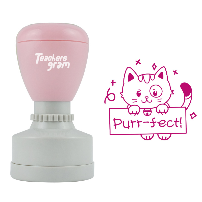 Purr-fect Cat Stamp