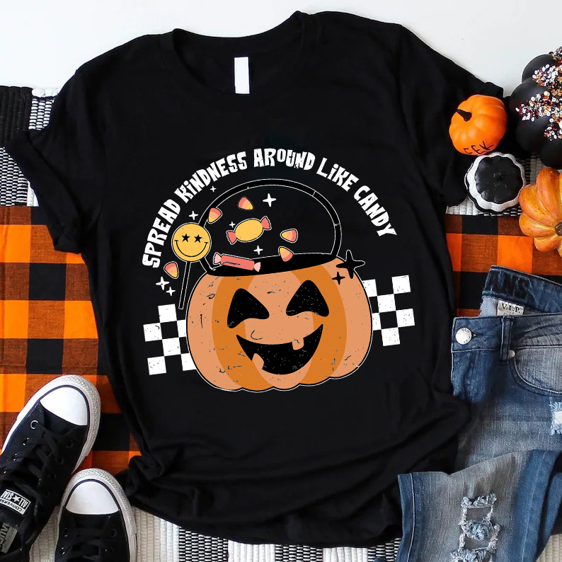 Spread Kindness Around Like Candy Teacher T-Shirt
