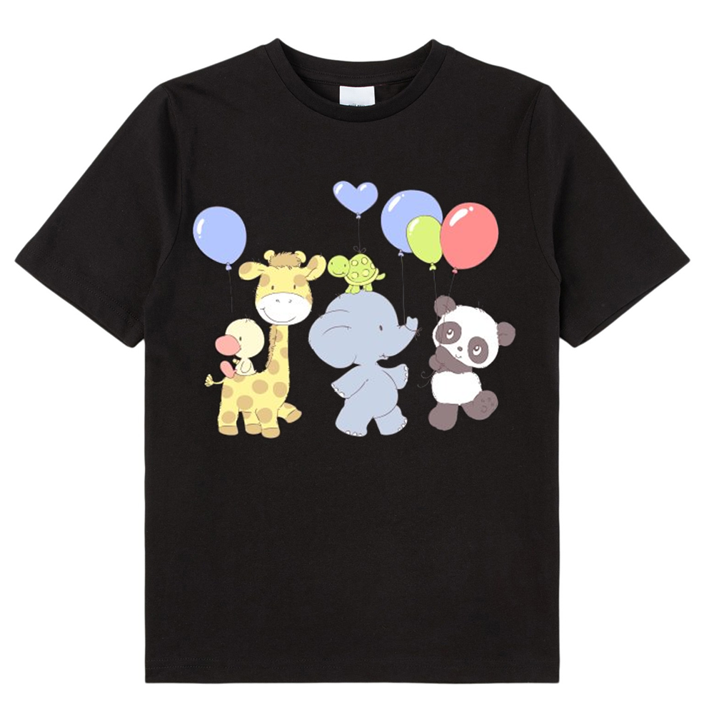 Cute Animals Are Playing  Kids T-Shirt