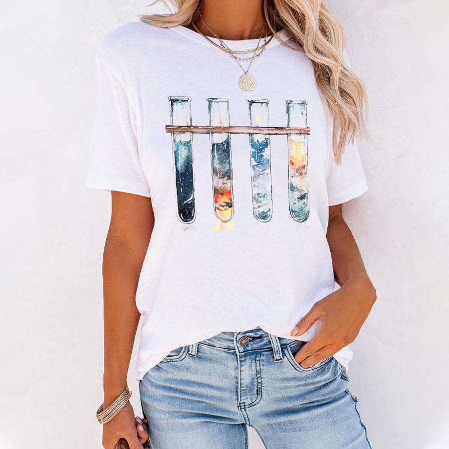 Colorful Test Tubes T-Shirt