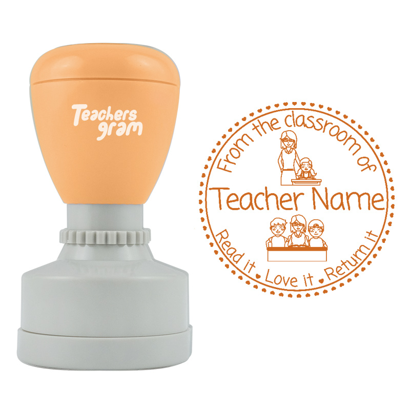 Personalisiert Lehrer und Schüler Lehrer Stempel