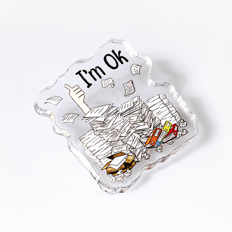 I'm Ok Teacherlife Pin