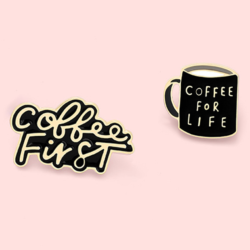 Coffee For Life Pin Set