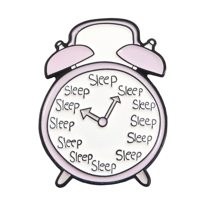 Wecker Taschenbuch Pin-Set