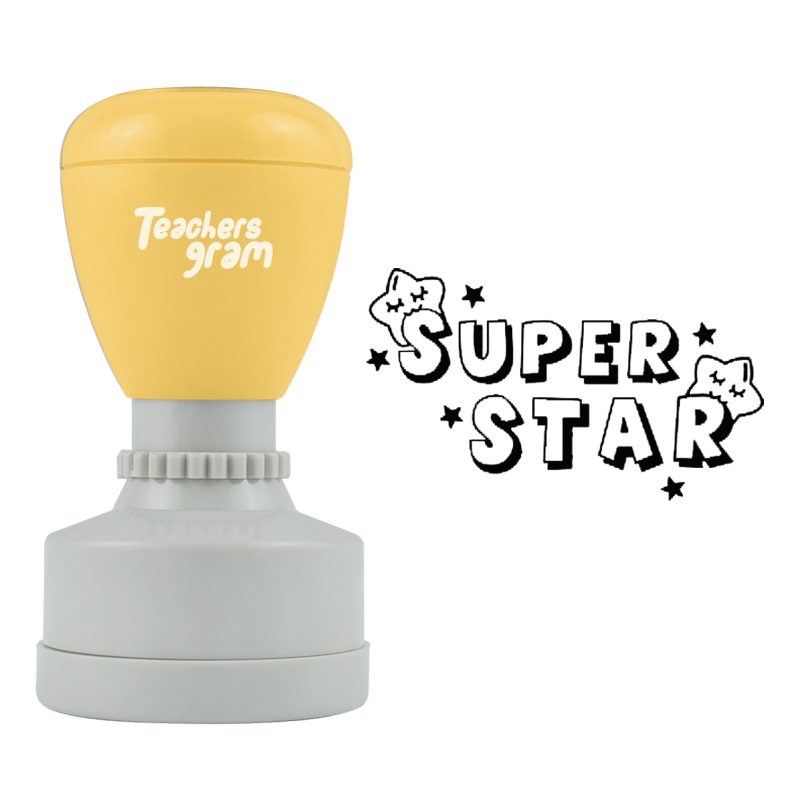 Super Stern Lehrer Stempel