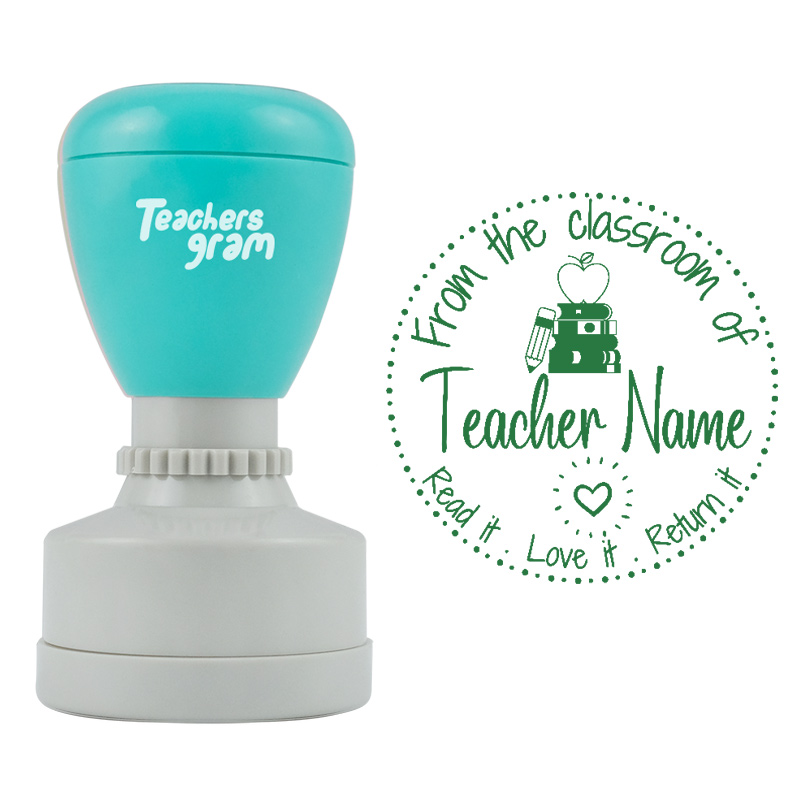 Personalized From The Classroom Stamp