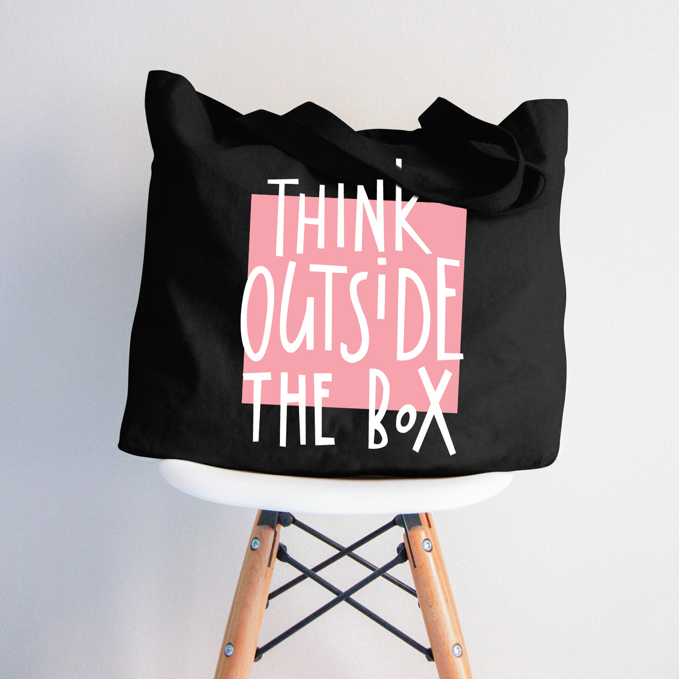 Anders denken Lehrer Tragetasche mit Reißverschluss