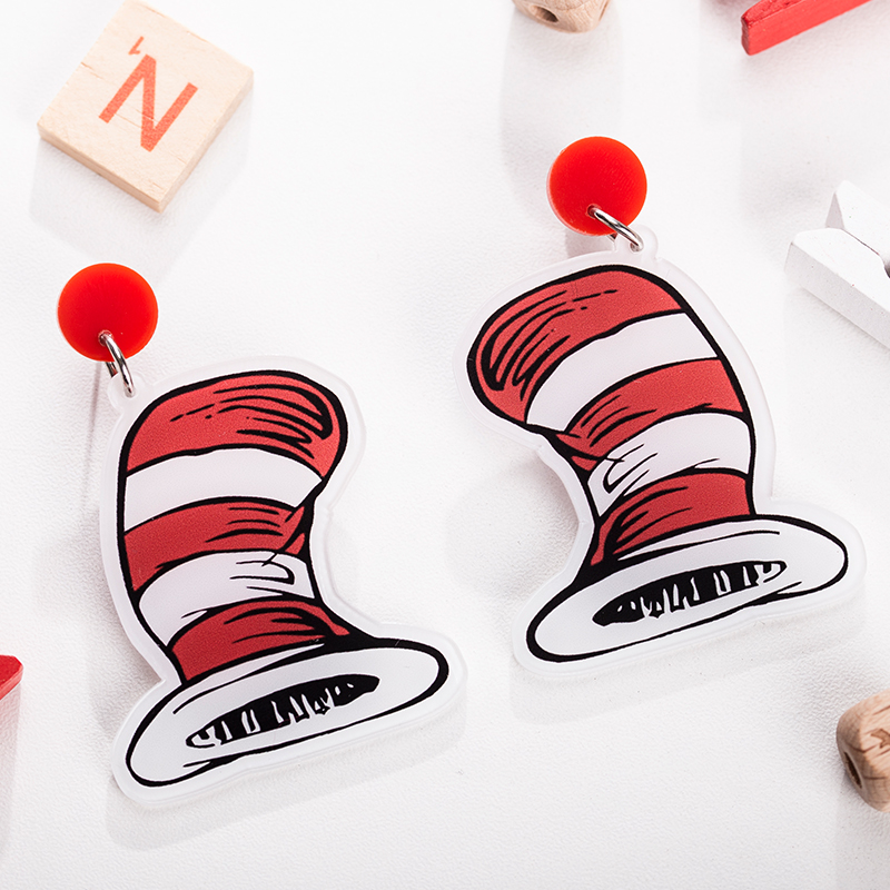 Magic Hat Teacher Earrings