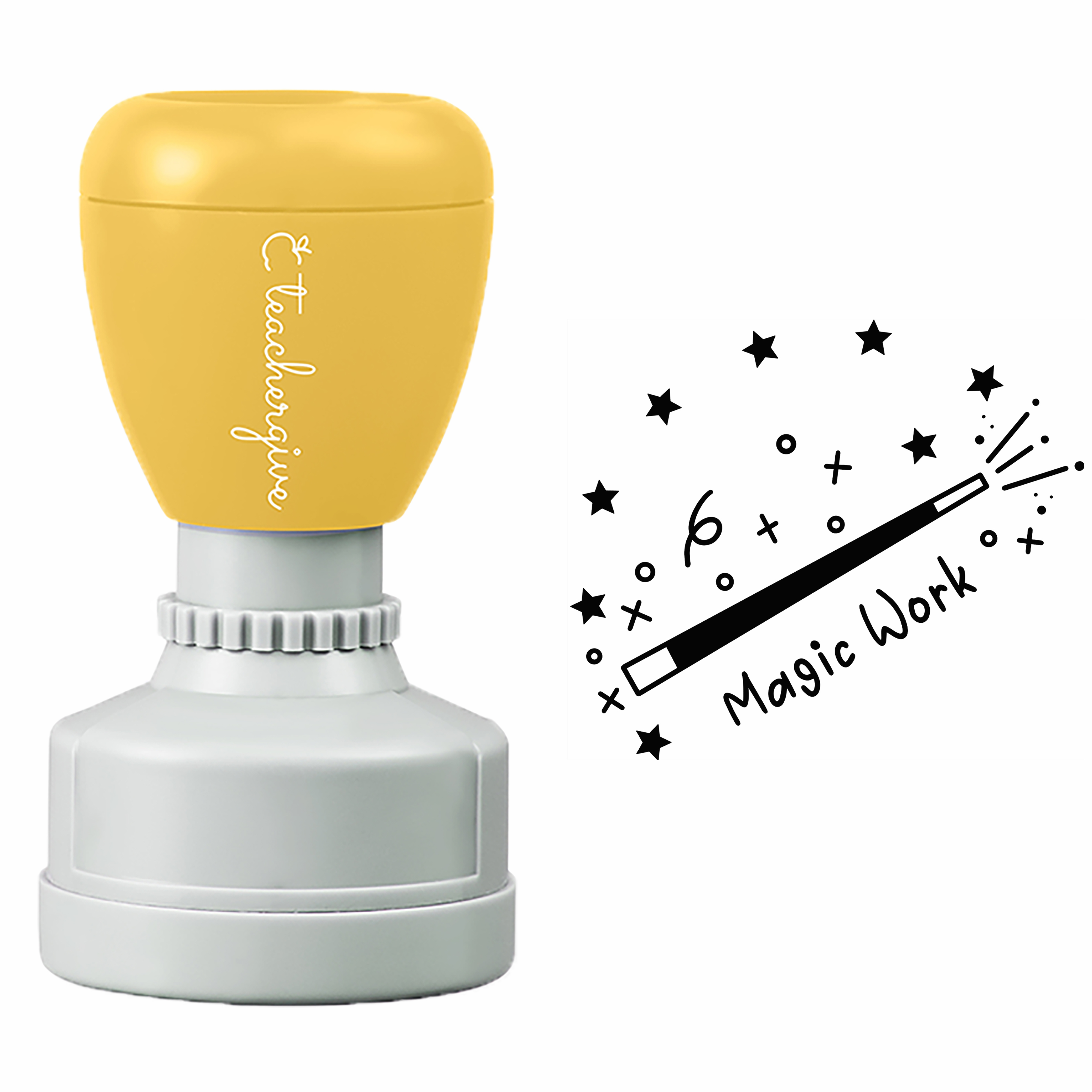 Magic Work Teacher Stamp