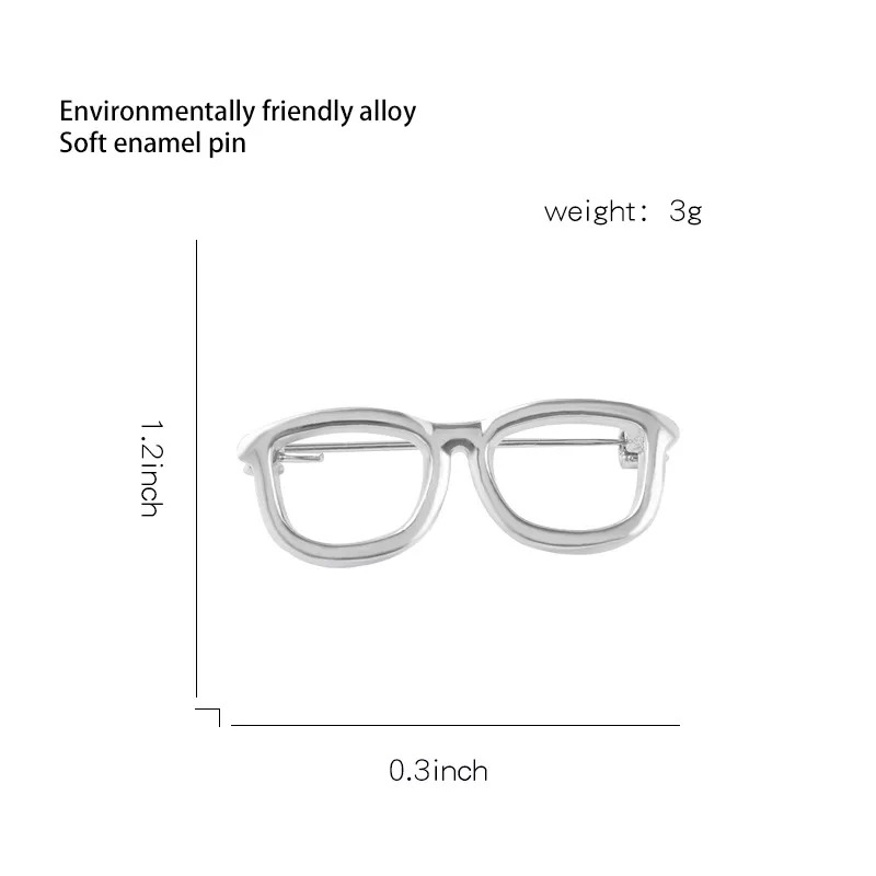 Brillen Mode Pin-Set