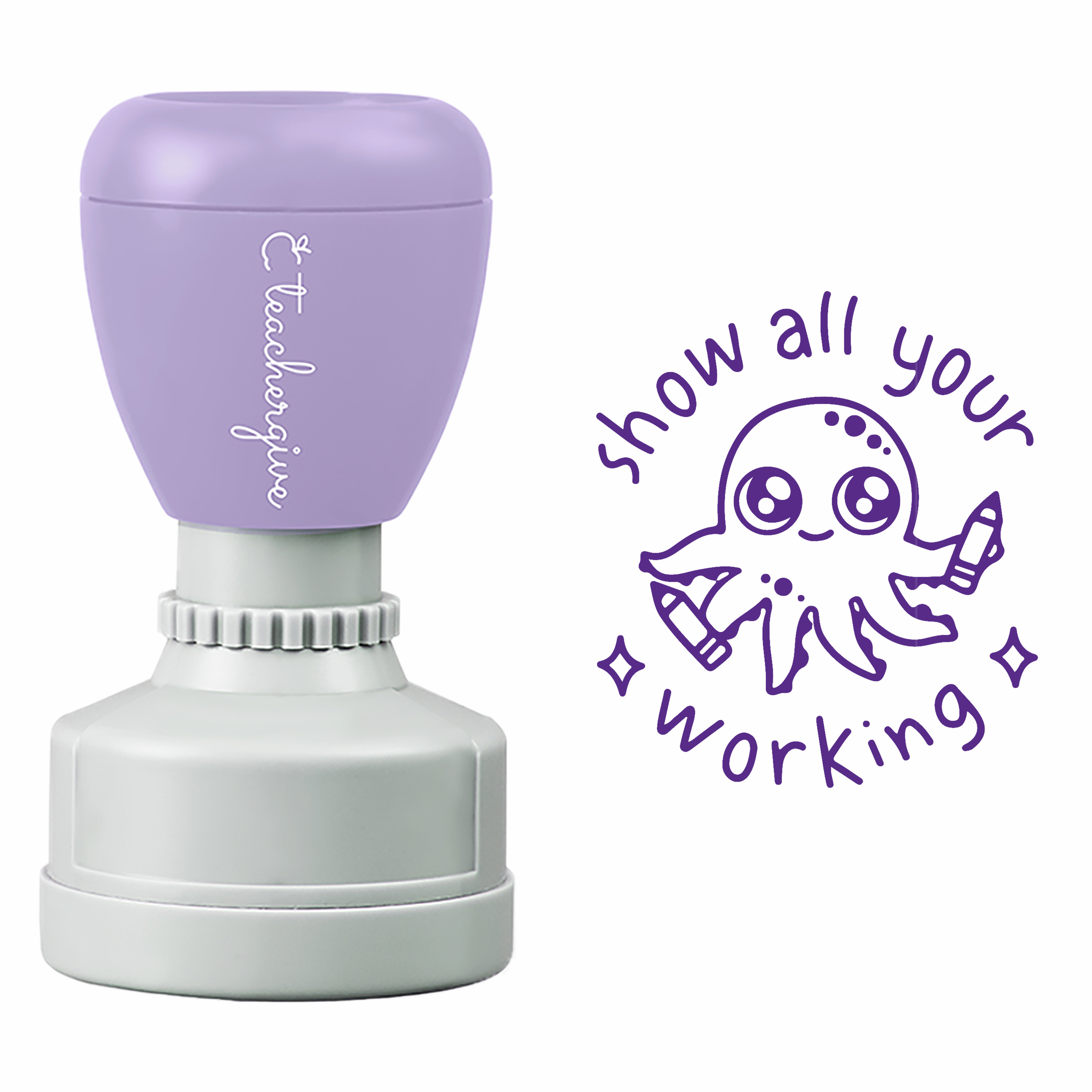 Show All Your Working Stamp
