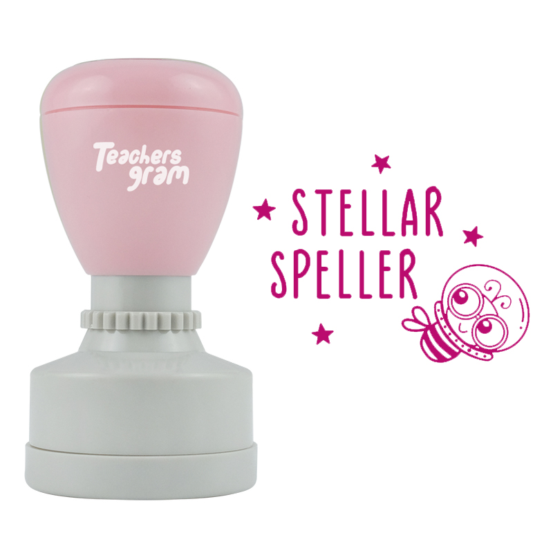 Steller Speller Lehrer Stempel