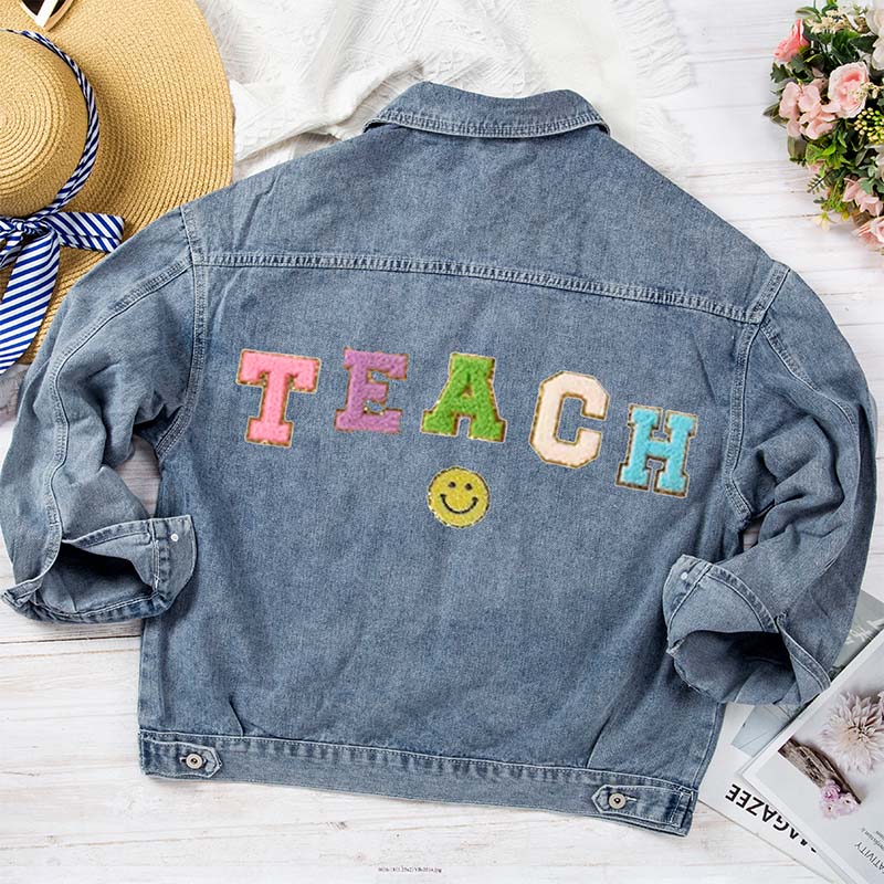 Teach Relaxed Fit Denim Jacket