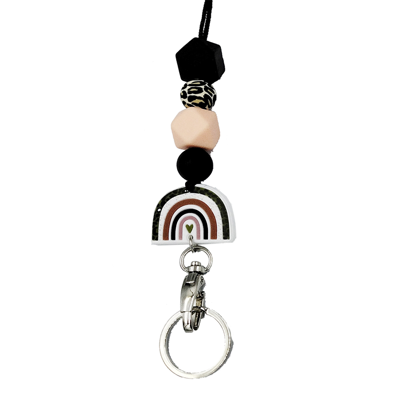 Rainbow Love Teacher Lanyard