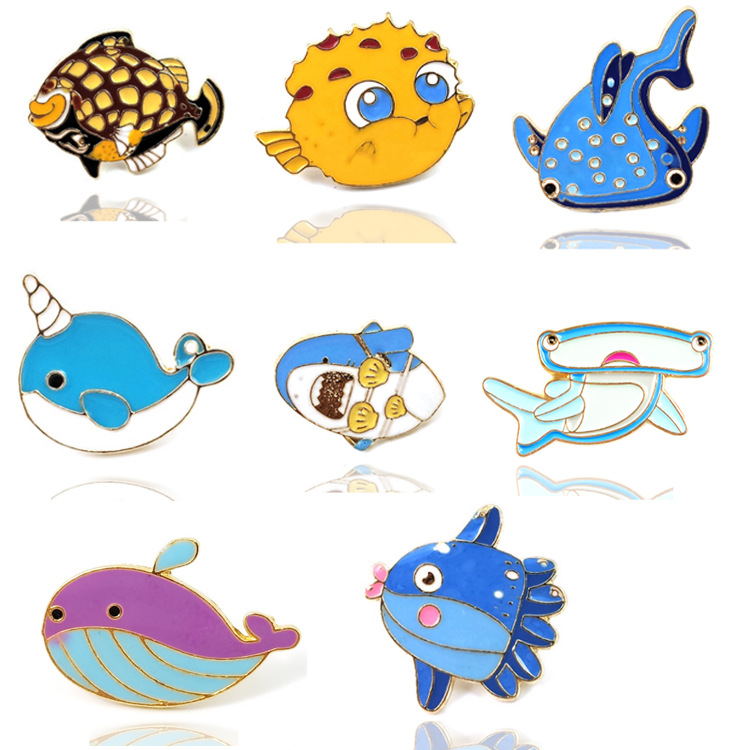 Fish Party  Pin Set