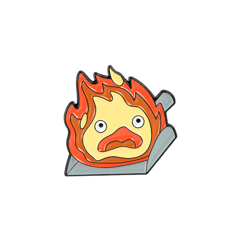 Flaming Monkey Pin Set